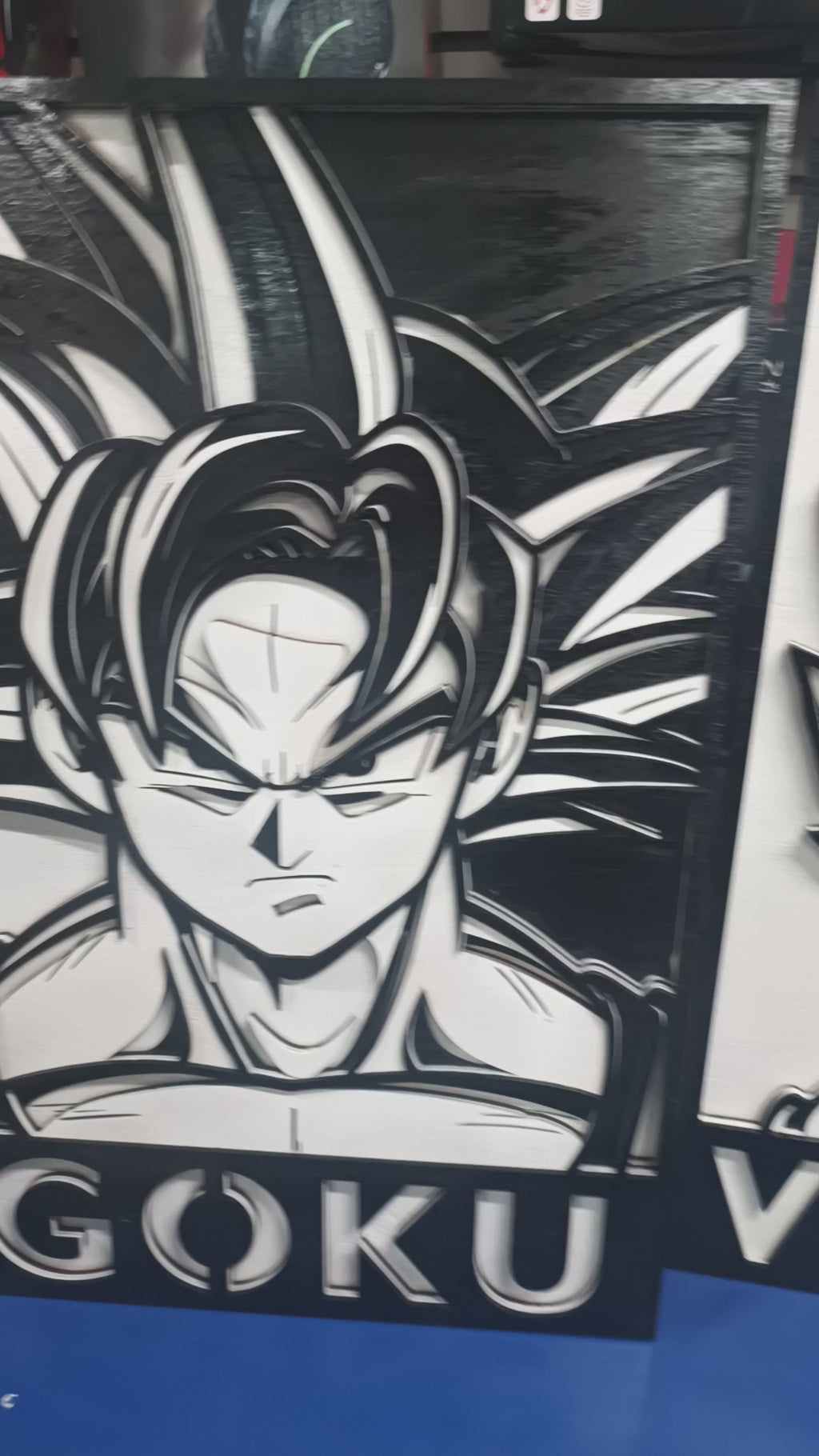 Cuadro de goku