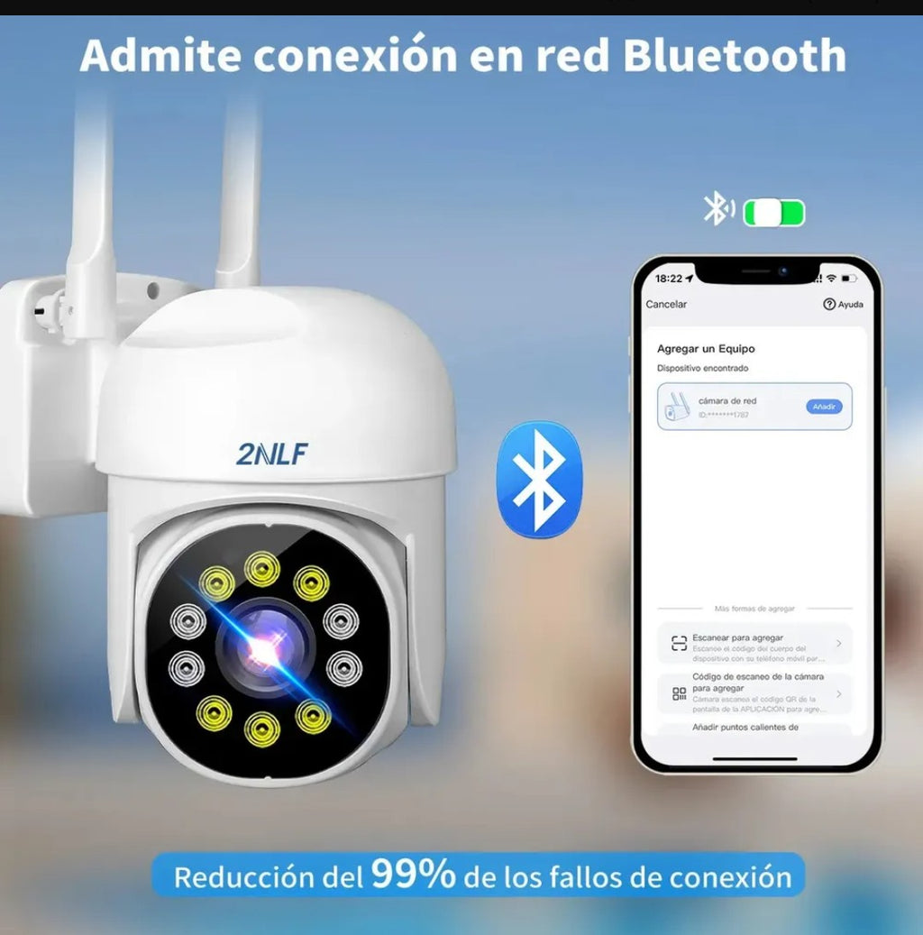 Camara seguridad wifi exterior