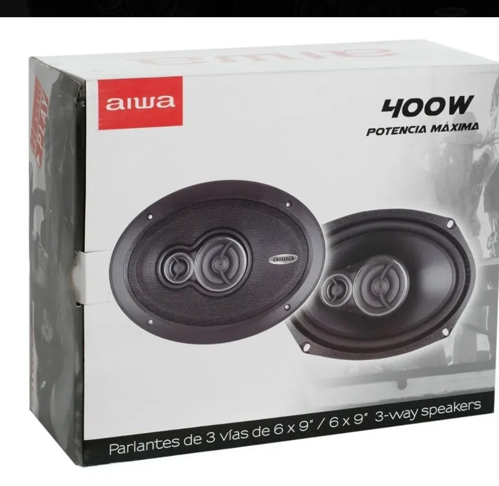 Parlantes ovalados 6x9 400 watts.