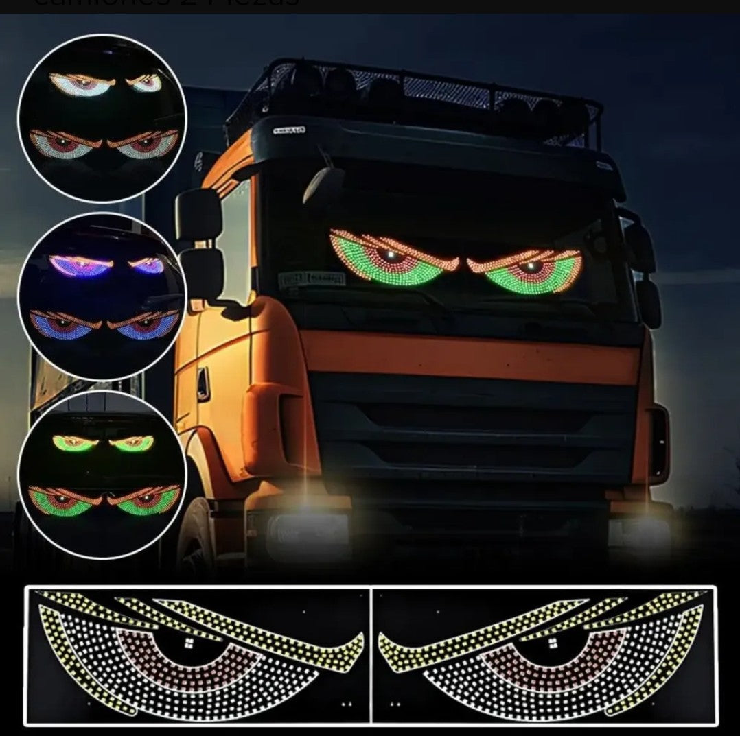 Luces de ojos led
