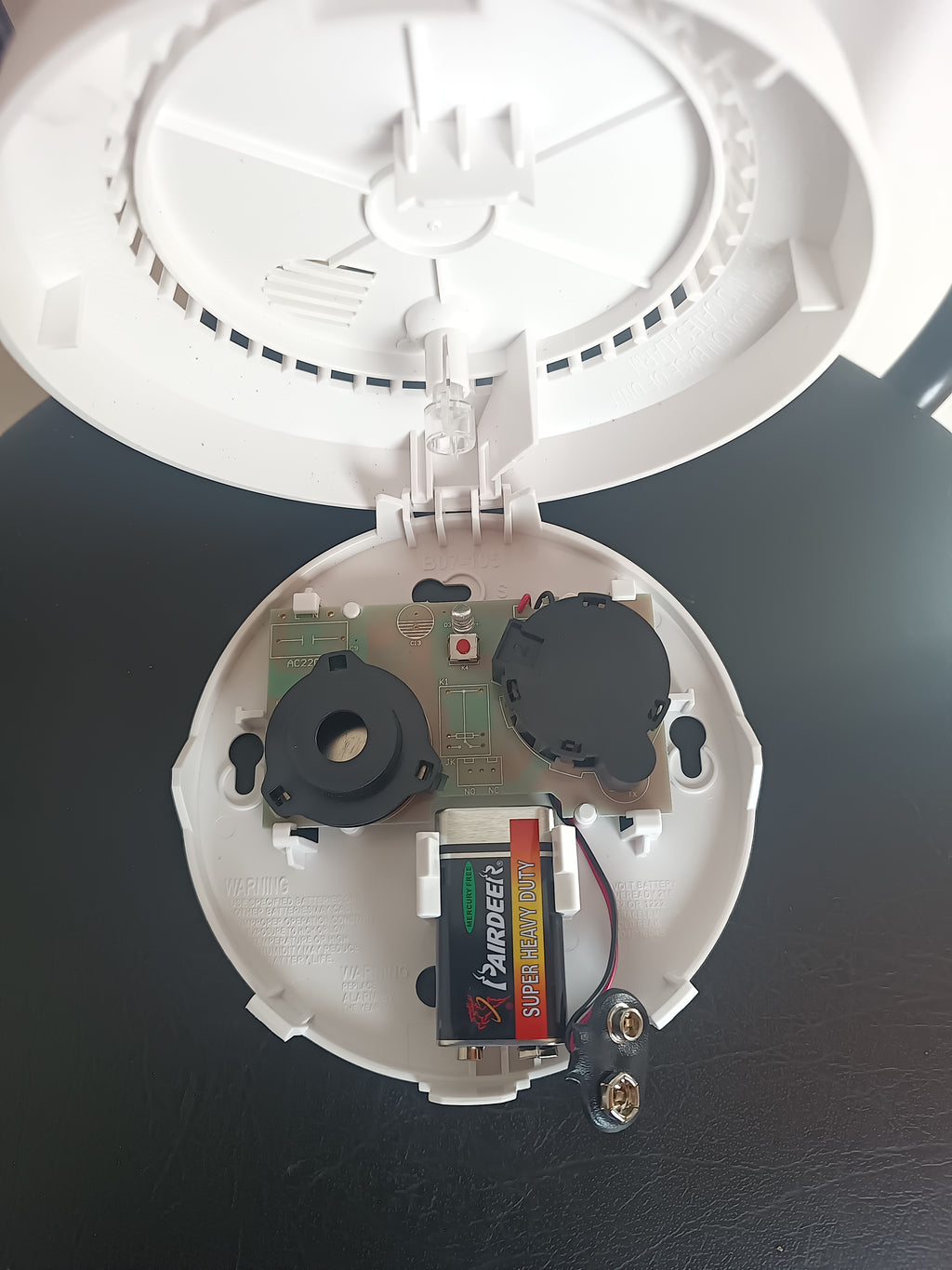 Sensor humo incendio