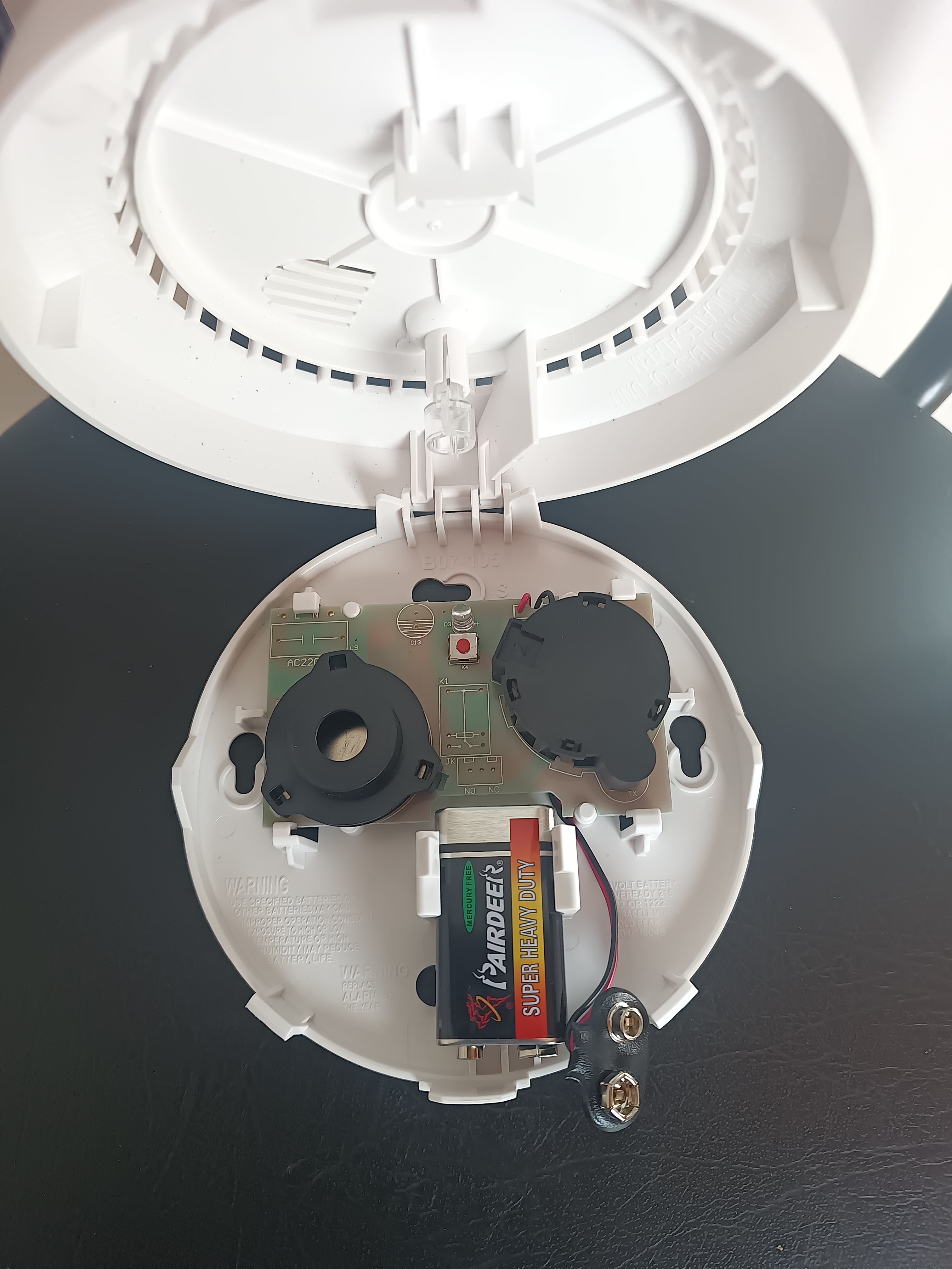 Sensor humo incendio