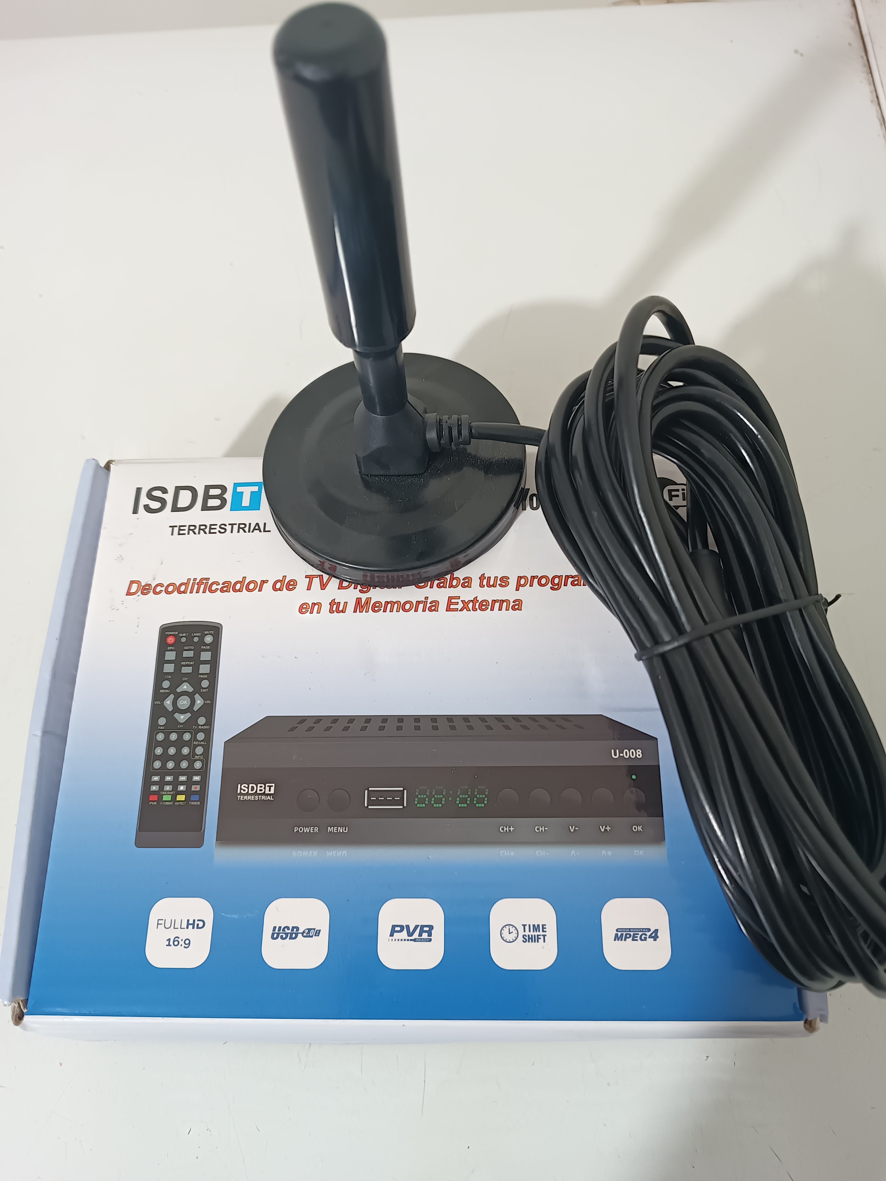 Sintonizador tv digital chilena