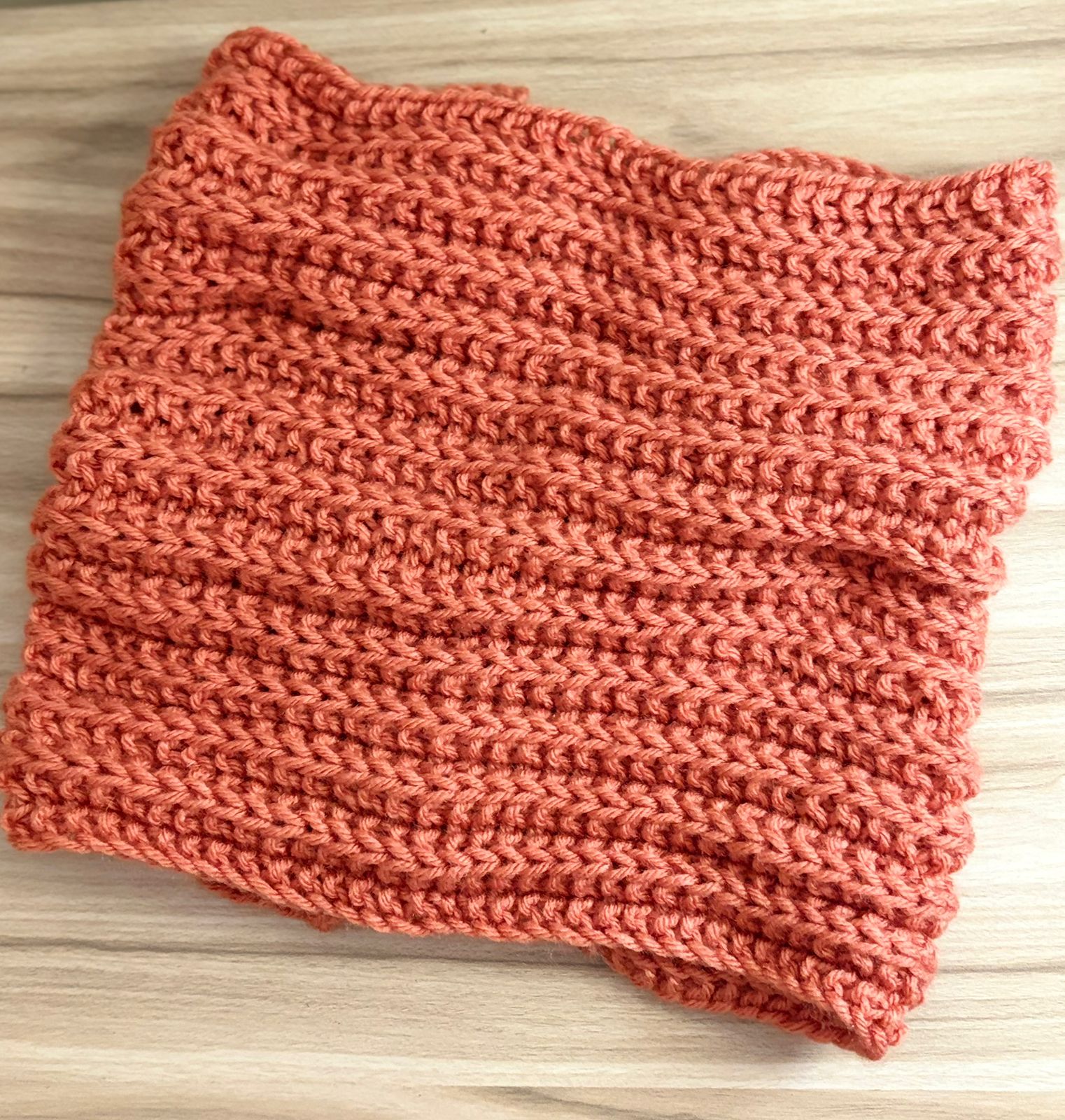 Cubre Cuello de lana tejido a mano