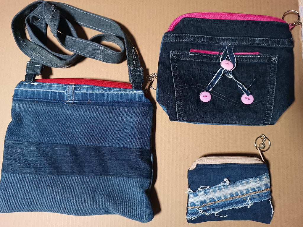 Set monedero estuche bolso.