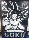 Cuadro de goku
