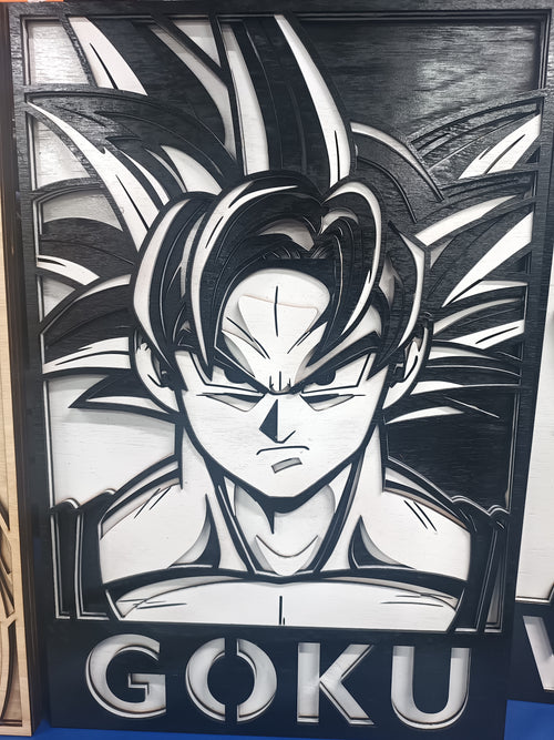 Cuadro de goku