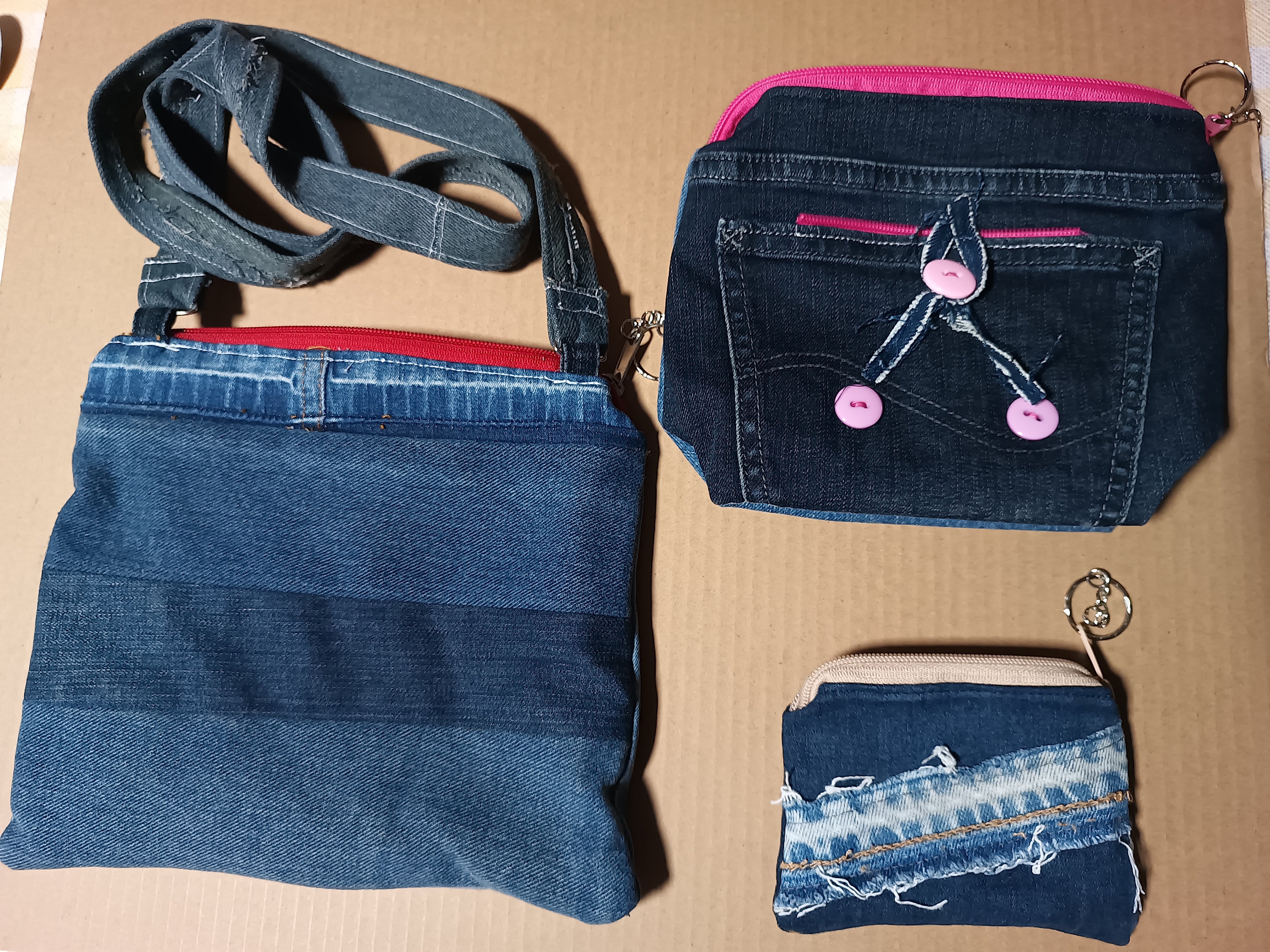 Set monedero estuche bolso.